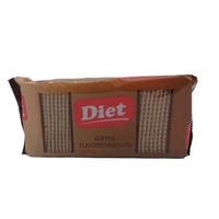 Biscuits croustillants au fromage Didian 200g, faible en gras (20%), faible en sel, sucré-salé, certifiés Halal, 24 paquets, boîte carrée/sac, variété, 18 mois
