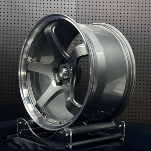 Jantes de voiture 17-22 pouces, jantes en alliage 5 branches JDM, 5X100 5X114.3, jantes à rebord profond <span class=keywords><strong>pour</strong></span> BMW F87 M2 Nissan 350z 370z GTR Subaru - Product Image 1