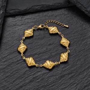 Pulsera de Acero Inoxidable con Diseño de Delfín, Estrella de Mar y Concha para Mujer, Cadena de Mano, Tobillera de Verano para Playa, Joyería Metálica - Product Image 4