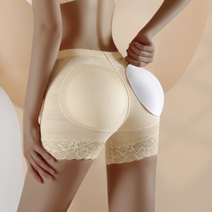 Braguitas Moldeadoras de Glúteos para <span class=keywords><strong>Mujer</strong></span>, Ropa Interior con Relleno para Realzar los Glúteos, Faja Reductora de Abdomen Tipo Bóxer - Product Image 4