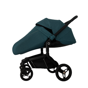 3 trong 1 cao cảnh quan Xe đẩy em bé với thoải mái gấp chân muff bông chân Bìa phổ biến nhất thiết kế thời trang - Product Image 2