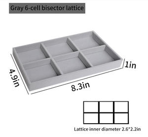 Plateaux de service de bijoux de style classique personnalisé boîte de rangement de bijoux pour bague collier bracelet - Product Image 6