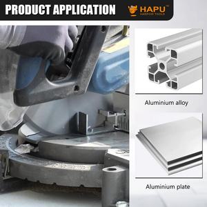 Hoja de sierra de <span class=keywords><strong>inglete</strong></span> de 12 pulgadas Hoja de sierra circular Hoja de sierra TCT de corte de aluminio para aluminio 305mm 100T (una pieza) - Product Image 4