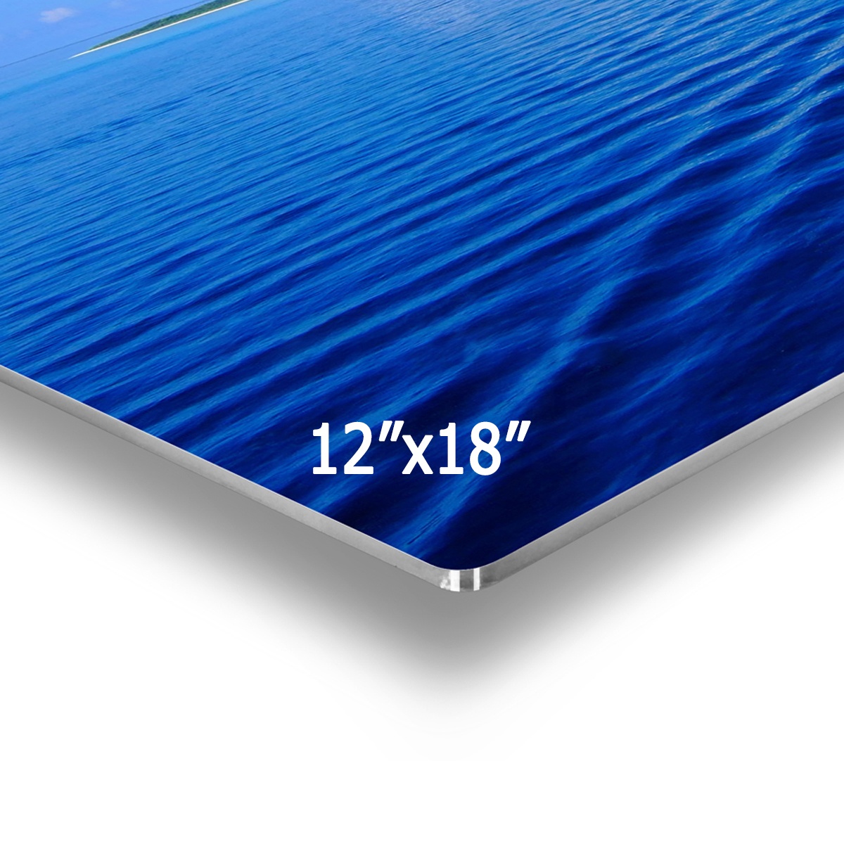 12"x18" 1.15mm Gloss White Longstar Beautysub HD Metal Prints High Definition Sublimation Aluminum Heat Transfer Photo Printing
