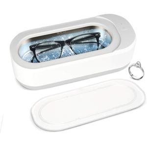 Nettoyeur à ultrasons pour bijoux, appareil de nettoyage à ultrasons 46 kHz pour bagues, lunettes, bijoux, prothèses dentaires - Product Image 1