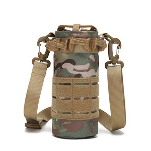 Bolsa Portabotellas de Nylon 1050D para Bicicleta, Ideal para Correr, Escalar y Actividades al Aire Libre, en Rojo, Rosa, Azul y Camuflaje, Estilo Táctico Molle - Product Image 1
