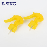 Pulvérisateur à gâchette en plastique PCR 28/415 0,8 cc avec capuchon anti-poussière, anti-débordement, pour nettoyage domestique, certifié CE, tube long, filtre anti-colmatage