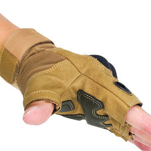 Gants personnalisés confortables haute performance Gants tactiques à impact anti-dérapant Populaire Summer Half Finger Bike Riding - Product Image 5