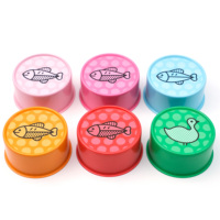 634 # en Stock, boîte vide de Caviar de thon personnalisé en fer blanc avec couvercle pour la mise en conserve des aliments avec impression couleur