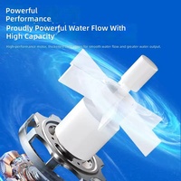 Pompe submersible Songyi pour aquarium, filtre de circulation ultra-silencieux 90W en ABS, petit changeur d'eau à aspiration par le bas pour aquarium