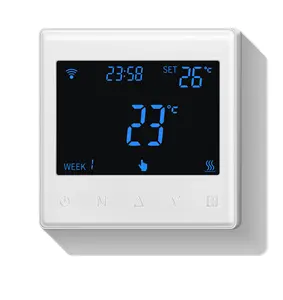 OEM WIFI programmable thermostats for hot water heating thermostats with LCD screen room temperature controller thermostat