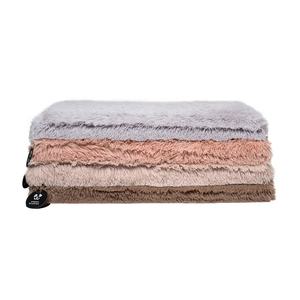 LSペピーバディ不安を和らげるふわふわフェイクファーウォッシャブル整形外科用メモリーフォームドッグベッドクレートパッドマットケンネルパッド - Product Image 1