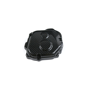 AISKA Protection de moteur de moto en fibre de carbone sèche 3K 100% pour Kawasaki <span class=keywords><strong>Ninja</strong></span> ZX10R ZX-10R 2016-2020 - Product Image 6