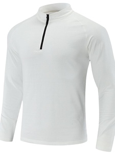 Ricama con stampa semplice a collo a filo bianco <span class=keywords><strong>manica</strong></span> <span class=keywords><strong>lunga</strong></span> da <span class=keywords><strong>uomo</strong></span> con stampa personalizzata Logo nero colori più <span class=keywords><strong>manica</strong></span> <span class=keywords><strong>lunga</strong></span> da <span class=keywords><strong>uomo</strong></span> - Product Image 5