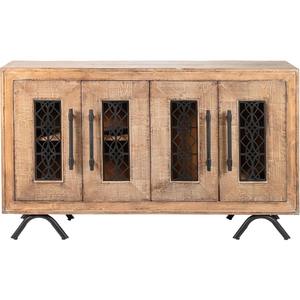 Aparador de madera de mango Industrial de estilo europeo moderno de alta calidad, Colección clásica de lujo, almacenamiento de Metal para sala de estar y dormitorio - Product Image 1