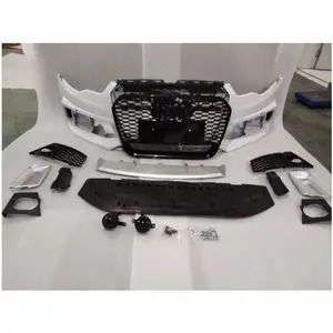 S6 C7 Facelift RS6 Bodykit Auto Bumper Zonder Grille Voorbumper Voor Audi 2012 2013 2014 2015