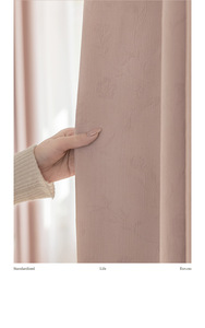 Vải rèm nhà chất lượng cao cấp, vải jacquard cản sáng nhiệt đới, cuộn vải rèm, nhà cung cấp vải hiện đại cho phòng. - Product Image 4