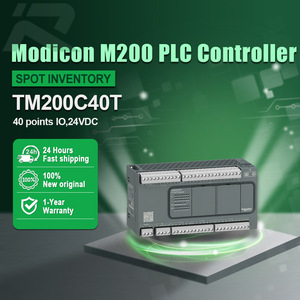 Module PLC Schneider Modicon M200 Series TM200C40T d'origine, 40 entrées/sorties, contrôleur logique programmable TM200C40T - Product Image 1