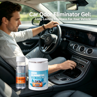 Gel Purificateur d'Air Automobile Avancé, Neutraliseur d'Odeurs Longue Durée pour Éliminer les Odeurs de Voiture Neuve, Libération Lente, Intérieur, Qualité OEM Usine