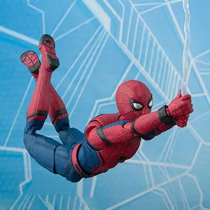 Characters Custom Infinity War Iron Spiderman Statue Anime Pvc Action Figure Collectible Model Superhero Figure
