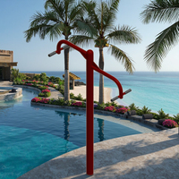 TUV-Certified Outdoor Gym Steel Fitness Equipment Nueva e innovadora barra de dominadas