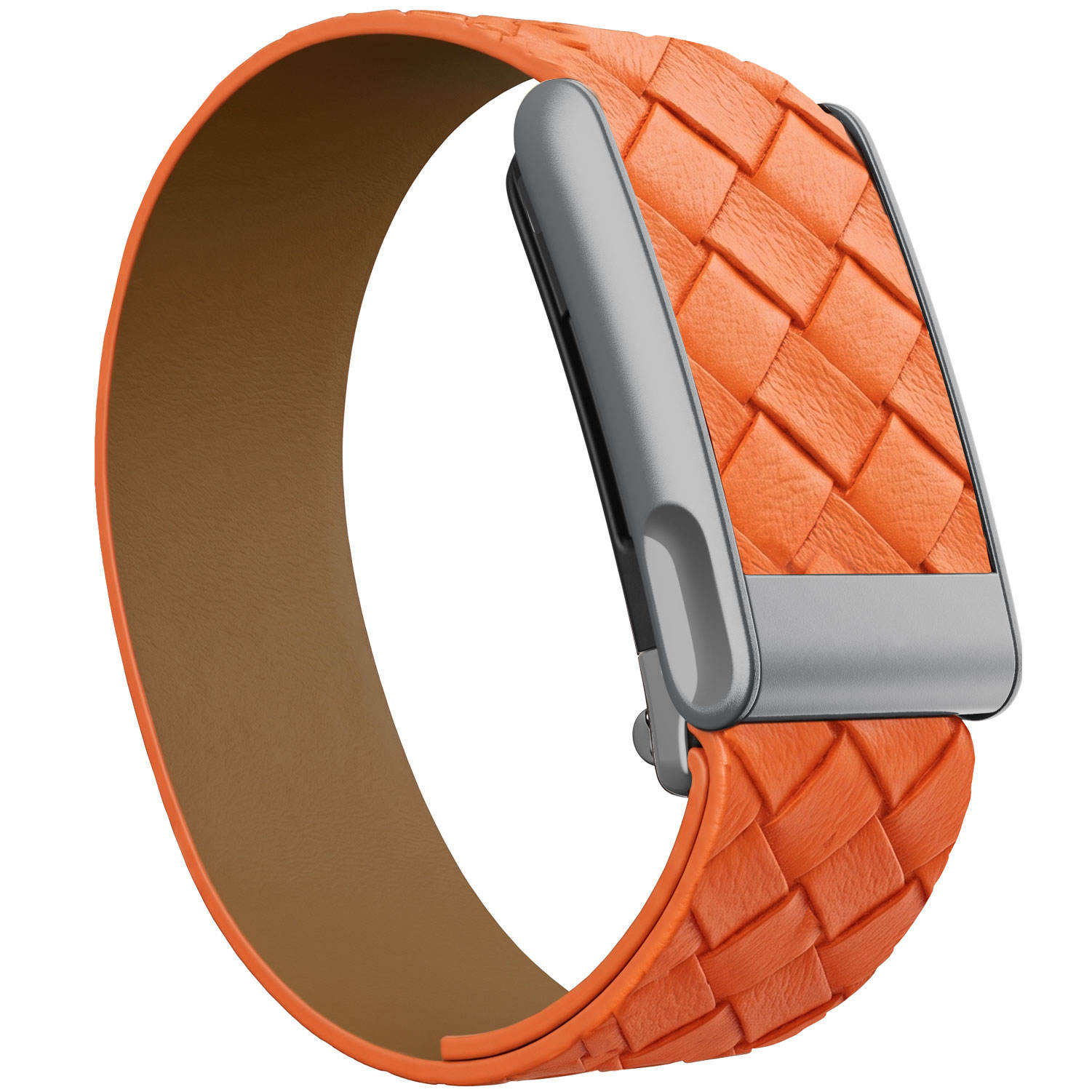 Orange with Silver Frame