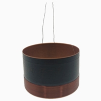 Pièces de haut-parleur passif en titane TGL de haute qualité 75,5 mm, résistant aux hautes températures, bobine de basses, embout de phase, unité de pilote