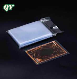 QY 91x66มม. ซองใส่การ์ด PP แบบใสซองป้องกัน PVC สำหรับการ์ดเล่นเกมและนามบัตร - Product Image 4
