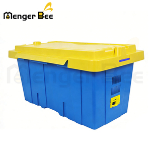 Dual Queen Rearing Plastic Bee Transport Box Ventilated Nucleus Hive Case with Frame Support Grooves for Bee Colony Moving - Product Image 5