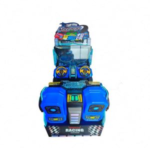 Nouvelle machine de jeu commerciale interactive parent-enfant 2024 à monnayeur pour aire de jeux intérieure, jeu de course automobile double rapide - Product Image 5