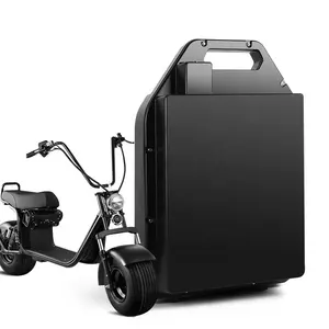 1500w citycoco scooter elettrico batteria ricaricabile agli ioni di litio 60v 12ah 20ah 25ah 15ah