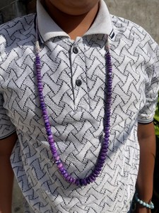 7-12.MM Sugilite Bead Necklace: Length 24.Cm Purple Gemstone Jewelry In bulk price Jewelry Making Jewelry <b>Craft</b> Supplies - Product Image 5