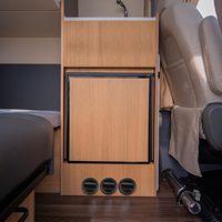 Déflecteur de climatisation pour sortie latérale de toit - Grille d'aération ronde à persiennes pour tableau de bord