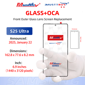 กระจกหน้าโทรศัพท์มือถือพร้อม OCA สำหรับ Samsung <span class=keywords><strong>OPPO</strong></span> vivo Xiaomi Google Infinix Motorola Realme OnePlus Huawei - Product Image 5