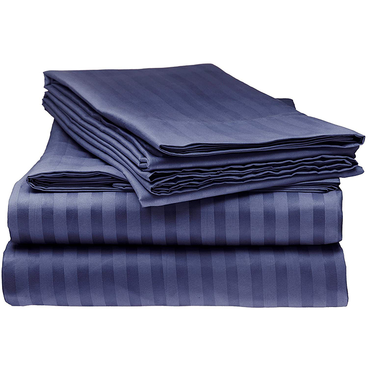 Home Textile Wholesale Double Single 4pcs 100% Polyester Emboss Bedset