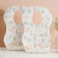 Bavoirs jetables pour bébés et tout-petits Bavoirs pour bébés de restaurant Bavoirs pour bébés de table à manger, de voyage et de restaurant