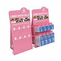 Support d'affichage de comptoir en carton personnalisé, boîte d'affichage de comptoir en carton pour autocollants, rouges à lèvres, cosmétiques, jouets, produits