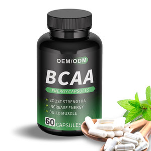 OEM que vende cápsulas de <span class=keywords><strong>BCAA</strong></span> cetona amigable <span class=keywords><strong>amino</strong></span>ácidos de cadena ramificada 60 cápsulas de <span class=keywords><strong>BCAA</strong></span> - Product Image 5