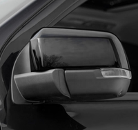 Coque de rétroviseur de voiture pour Ford Ranger 2023+ en ABS fibre de carbone, coque décorative de rétroviseur extérieur, accessoires extérieurs