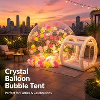 Tentes gonflables cylindriques portables quatre saisons à double couche pour événements extérieurs, diamètre 4m, pour mariages et fêtes d'anniversaire (vente en gros)