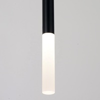 Villa Escaliers Led Tube D'éclairage Lampe Suspendue En Aluminium Acrylique Lustre Commercial Hall Cylindrique Suspension Suspension