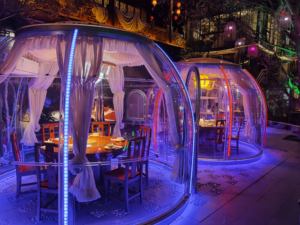 Globo de Nieve Gigante Personalizado para Navidad, Casa de Brinco Inflable para Fiestas al Aire Libre, Carpa Burbuja Transparente - Product Image 4