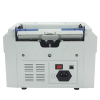 Machine à compter les billets Xindabill 6600D2, détecteur de billets multidevises avec écran TFT, détection UV/MG/IR, vitesse de 1000 pièces/min
