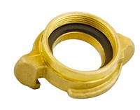 Adaptateur de vanne de tuyau d'incendie en laiton BSP haute pression avec pression de service de 1,6 MPa pour la protection incendie industrielle (DN50)