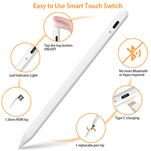 Phổ kỹ thuật số Stylus cho Android <span class=keywords><strong>iPad</strong></span> cho <span class=keywords><strong>Apple</strong></span> bút chì chính xác độ chính xác kim loại bút cho màn hình cảm ứng máy tính bảng điện thoại di động - Product Image 6