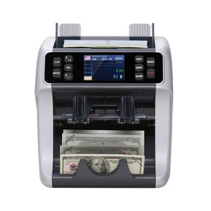2026 2CIS Compteuse de billets haute vitesse à deux compartiments pour la détection des faux billets, comptage efficace des billets, prend en charge 30 devises - Product Image 1