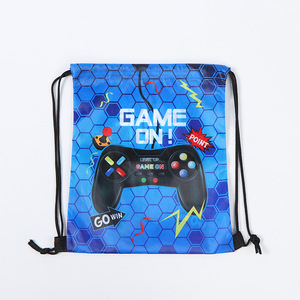 Mochila Azul para Juegos con Cordón, Impermeable, de Poliéster, Unisex, para Deportes al Aire Libre, para Niños y Adultos - Product Image 4