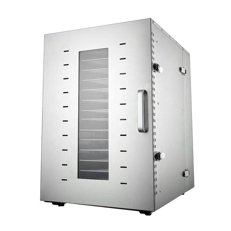 Популярные товары, аппараты для сухофруктов с высокой эффективностью и 16 лотками пищевого класса SUS 304 для обезвоженных овощей