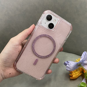 เคสโทรศัพท์ใสแบบ3 in 1มีห่วงแม่เหล็กด้านหลังสำหรับ Y21 <span class=keywords><strong>VIVO</strong></span> Y15S <span class=keywords><strong>2021</strong></span> Y15A Y52 <span class=keywords><strong>Y53S</strong></span> 5ก. - Product Image 3