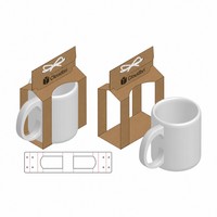 Caja de Embalaje para Viales con Logotipo Impreso Personalizado a Todo Color, Caja de Papel para Botellas de Viales Impresas